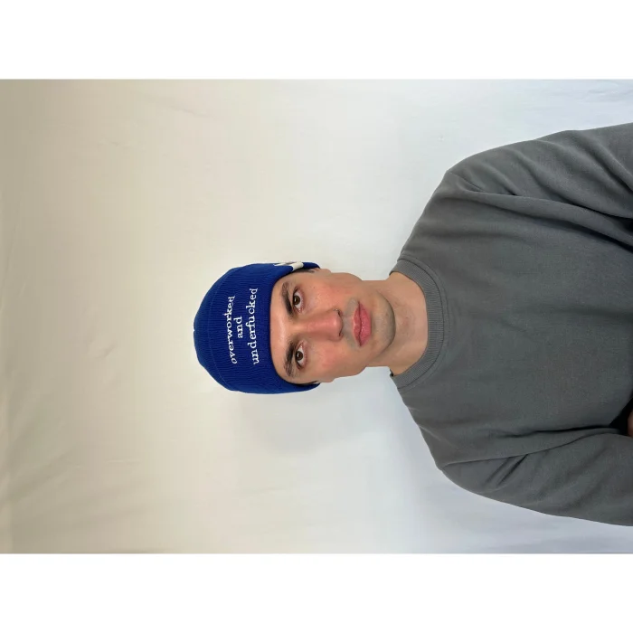 Overworked And Underfucked Beanie - 3