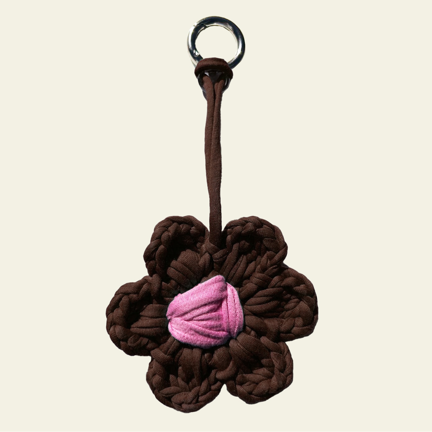 Floral Charm Keychain