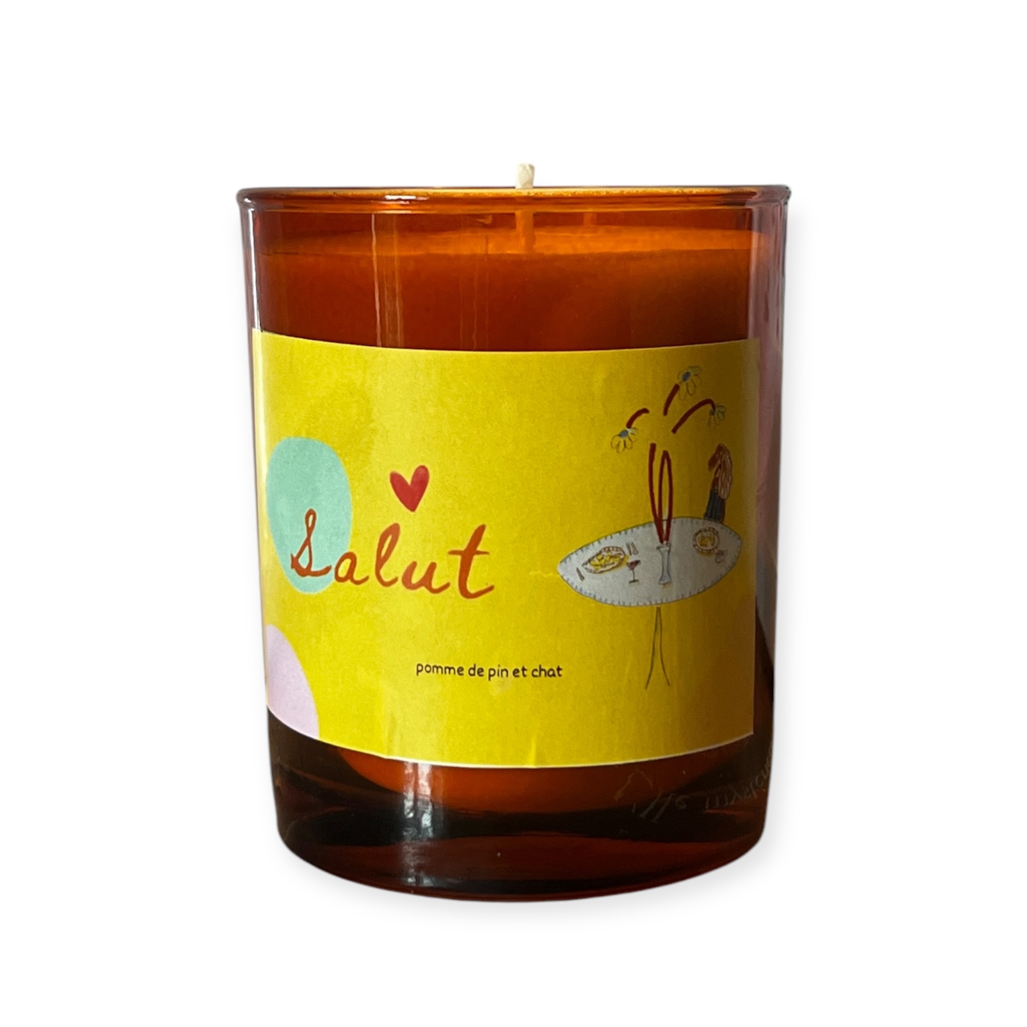 Salut Candle Tabacco & Amber