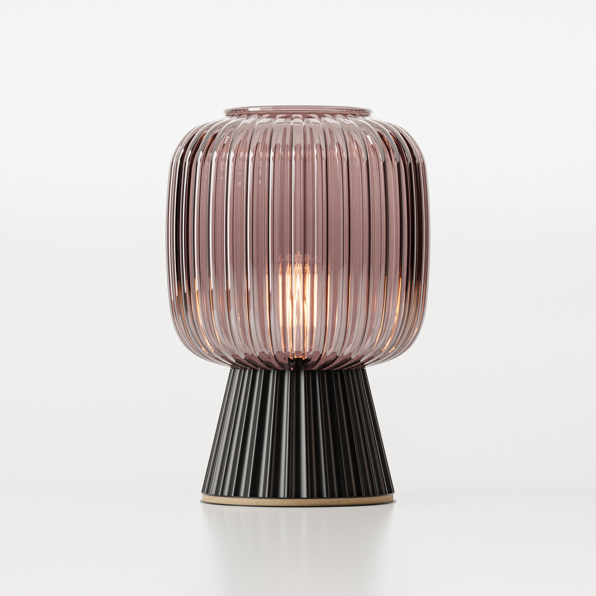 Valenza Collection Glass Table Lamp