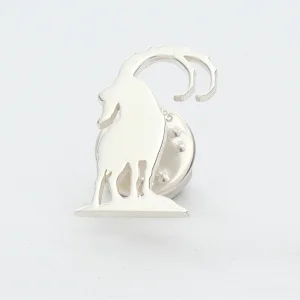 Ibex Silver Brooch 01