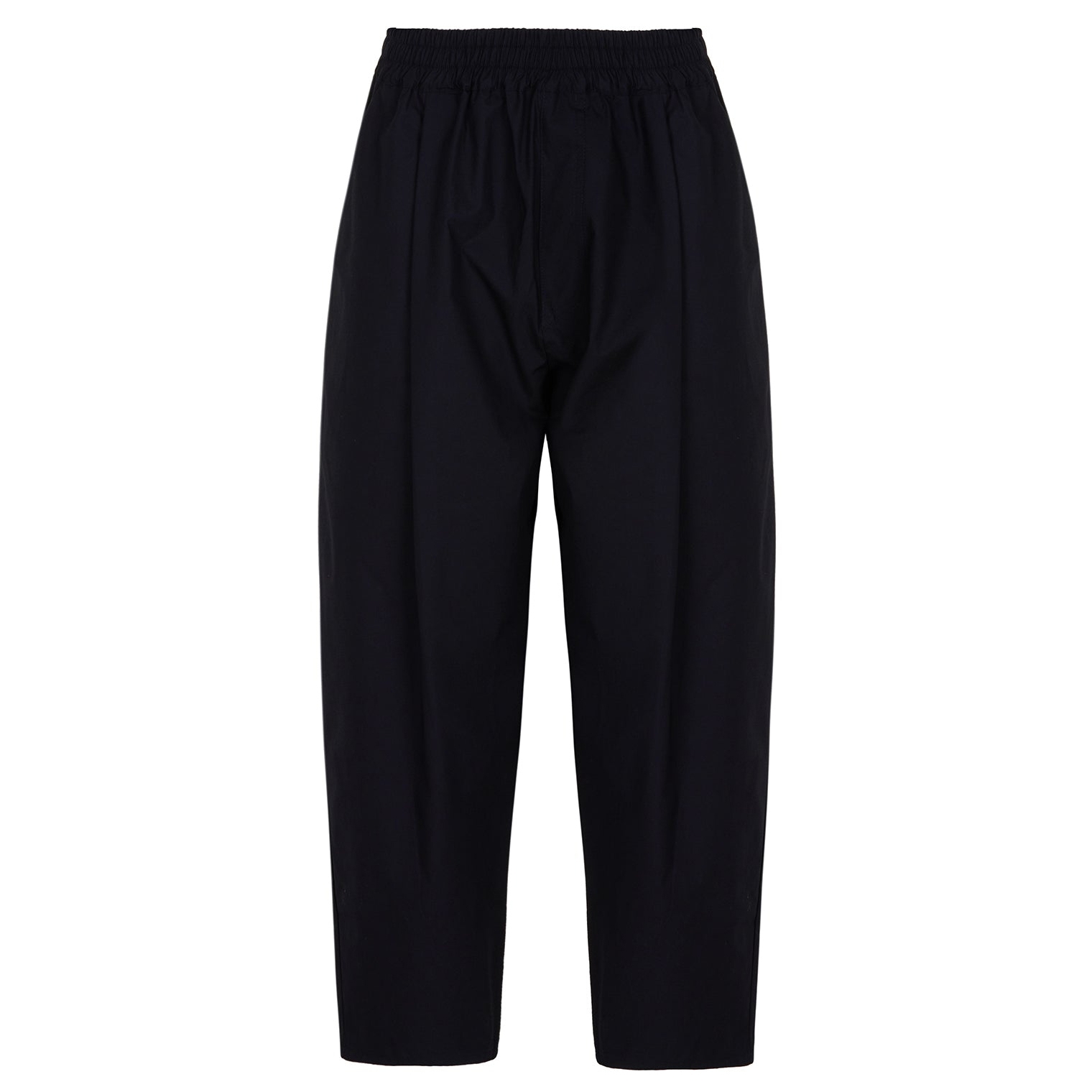 100% Cotton Elastic Waist Oversized Trousers