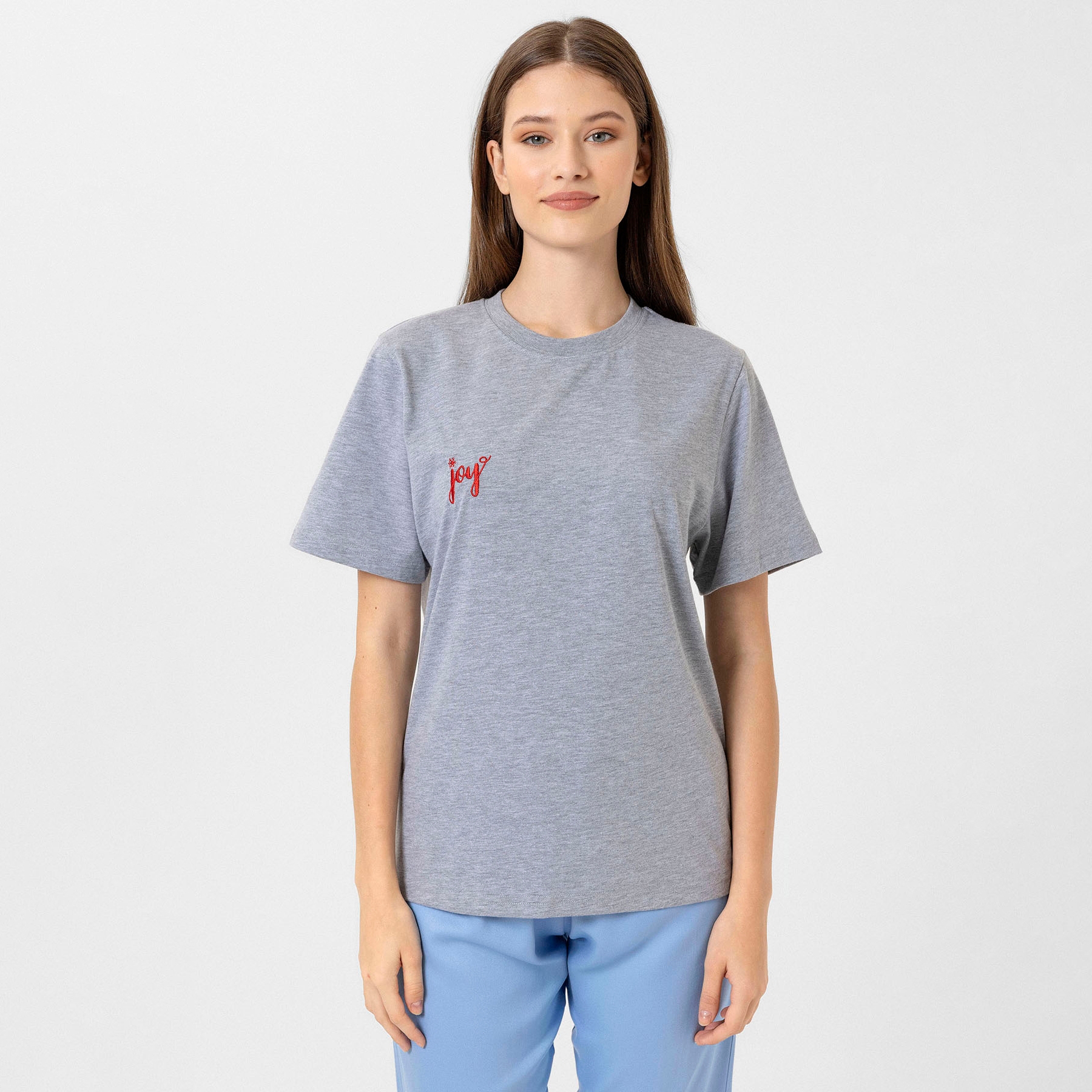 Basic Tshirt With Embroidery