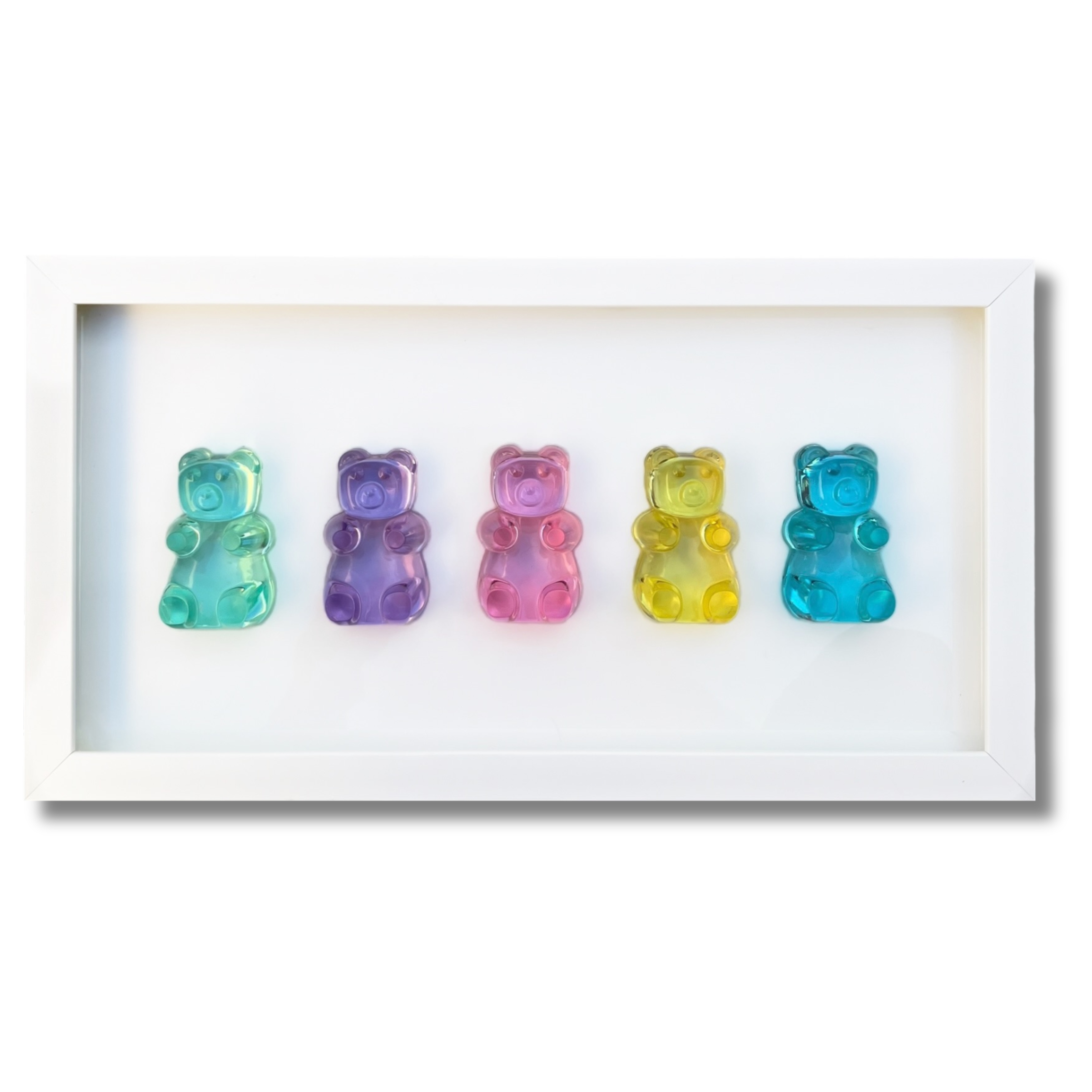 Pastel Rainbow Gummy Bears