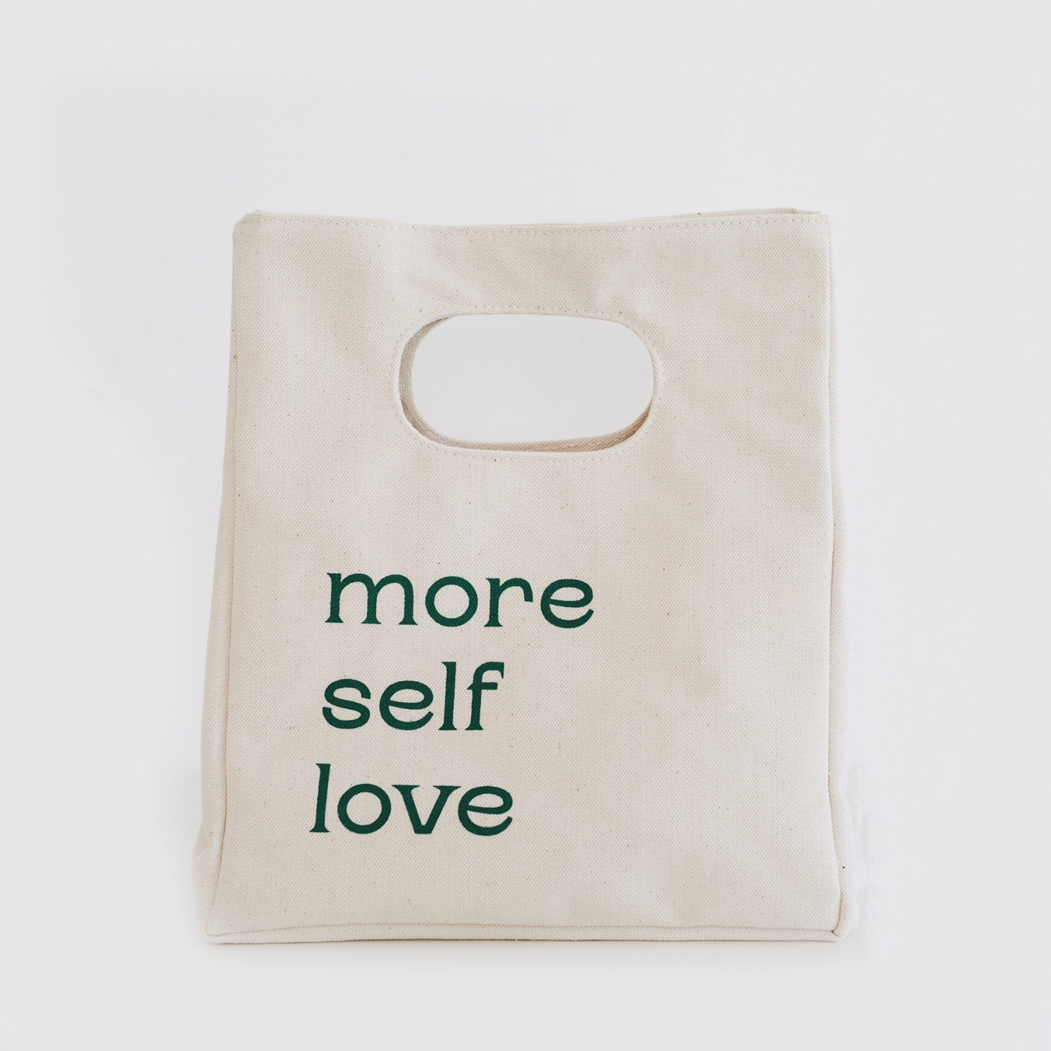 " More Self Love " Mini Canvas Bag / Tote Bag