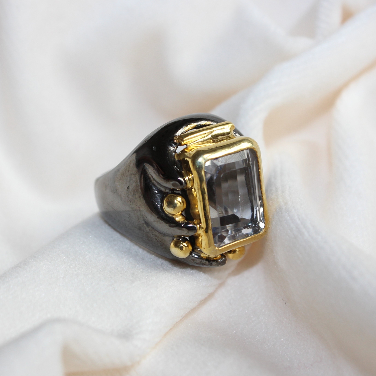 Stormborn Quartz Ring