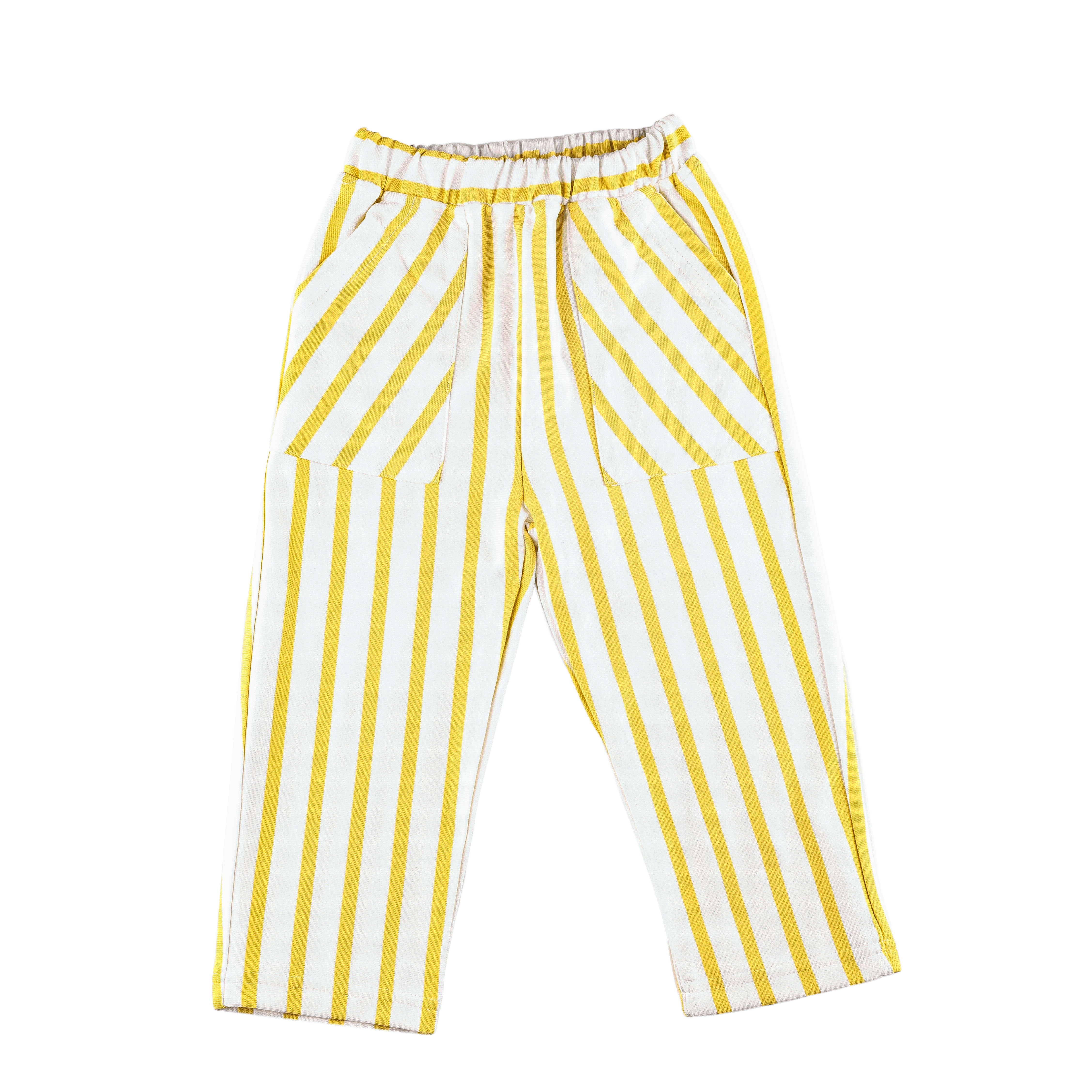 Striped Lemon Kids Trousers