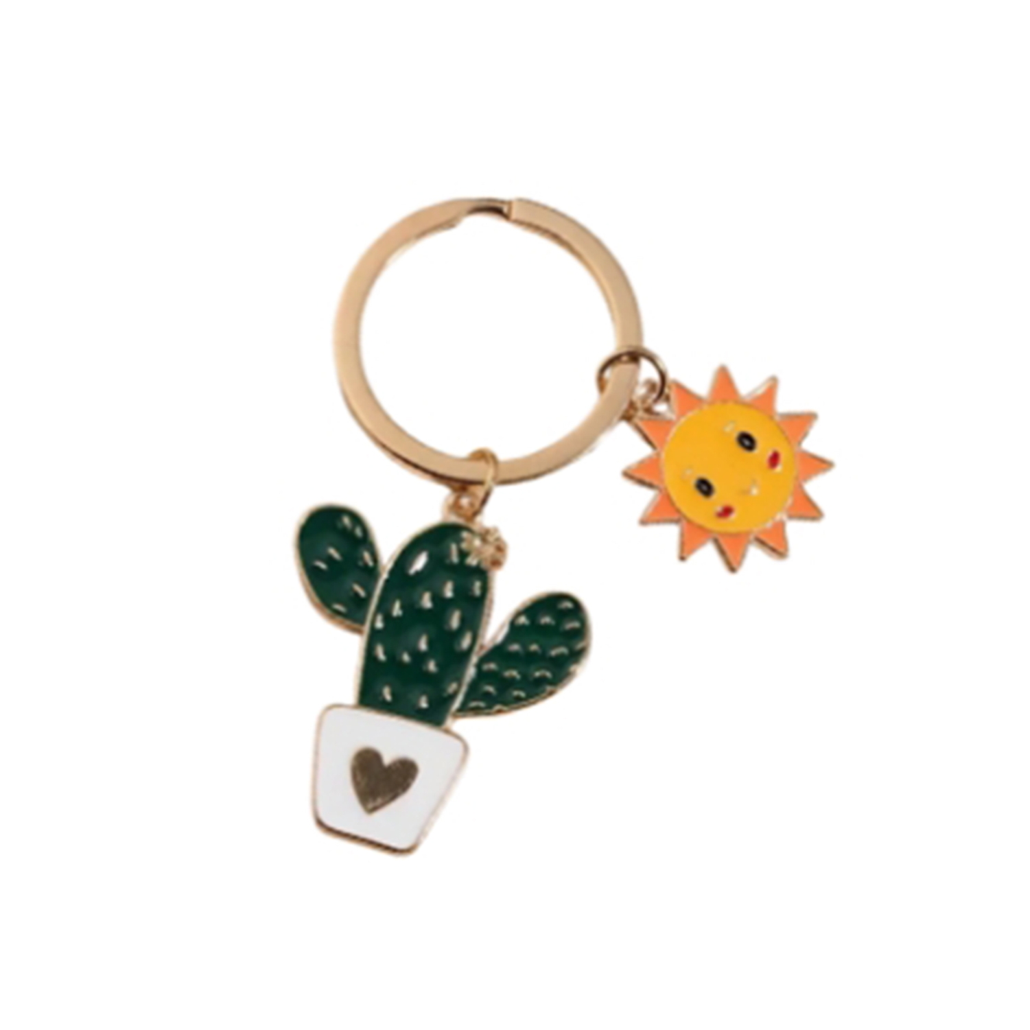 Cactus Keychain