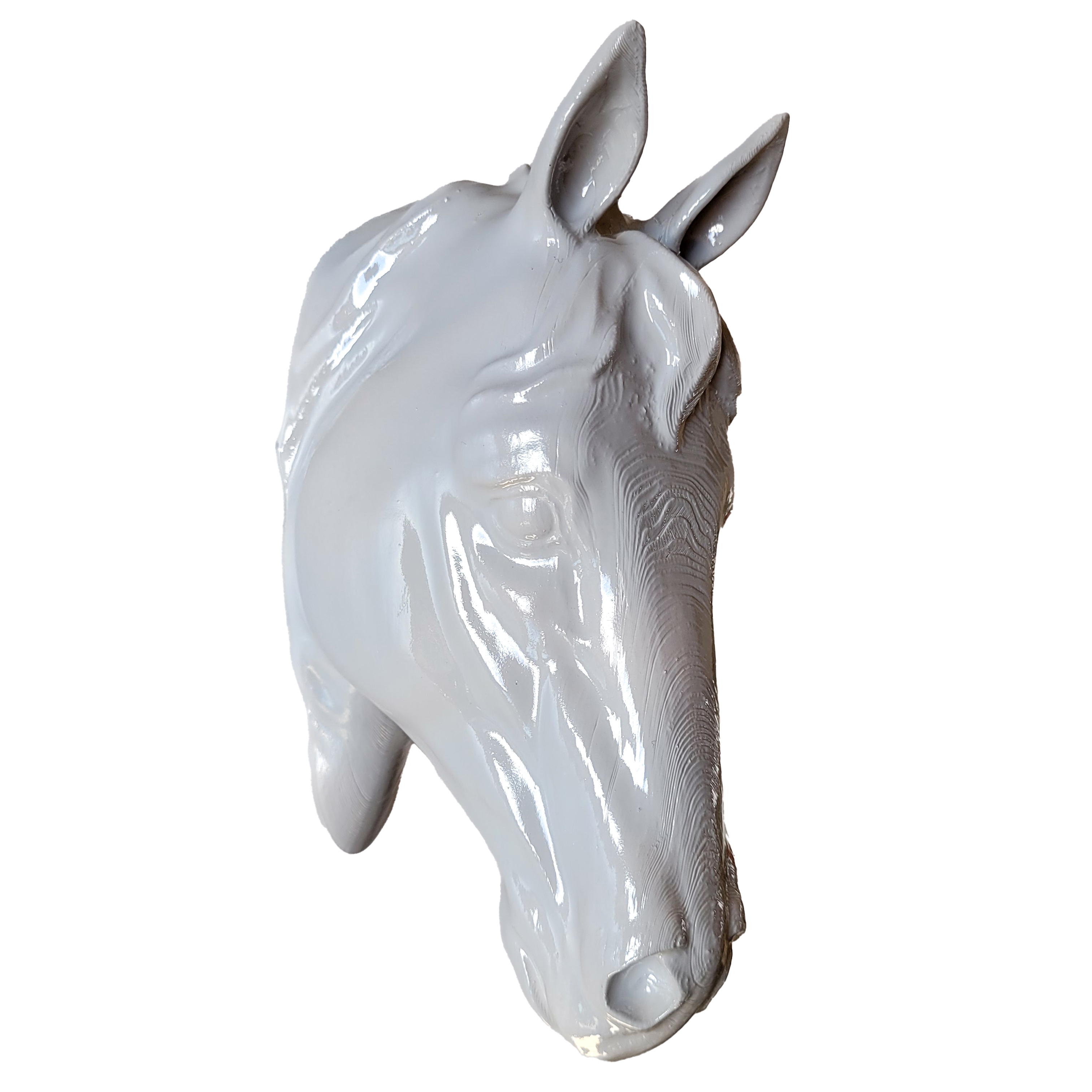 Horse Head Wall Sculpture