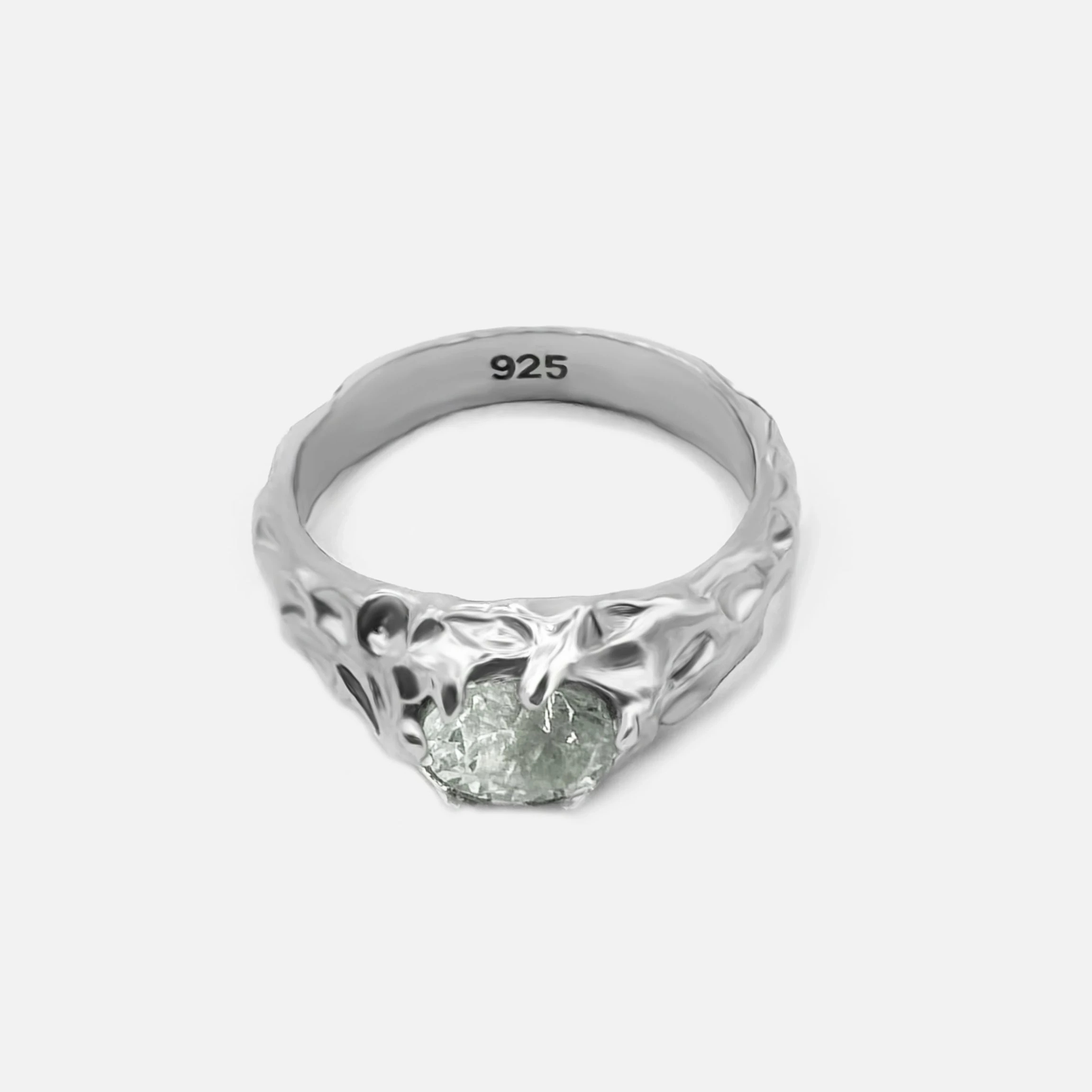 Stone Silver Ring