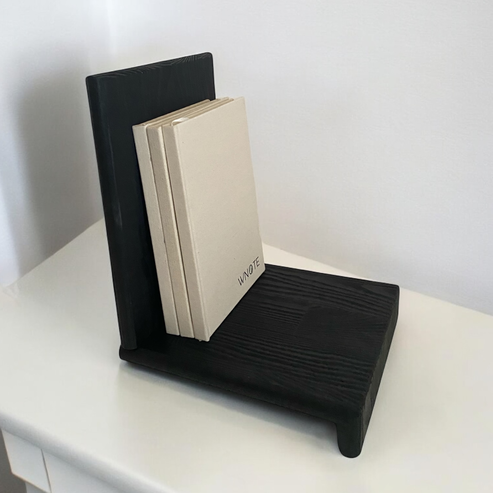 Stek Wooden Desktop Book And Notebook Holder