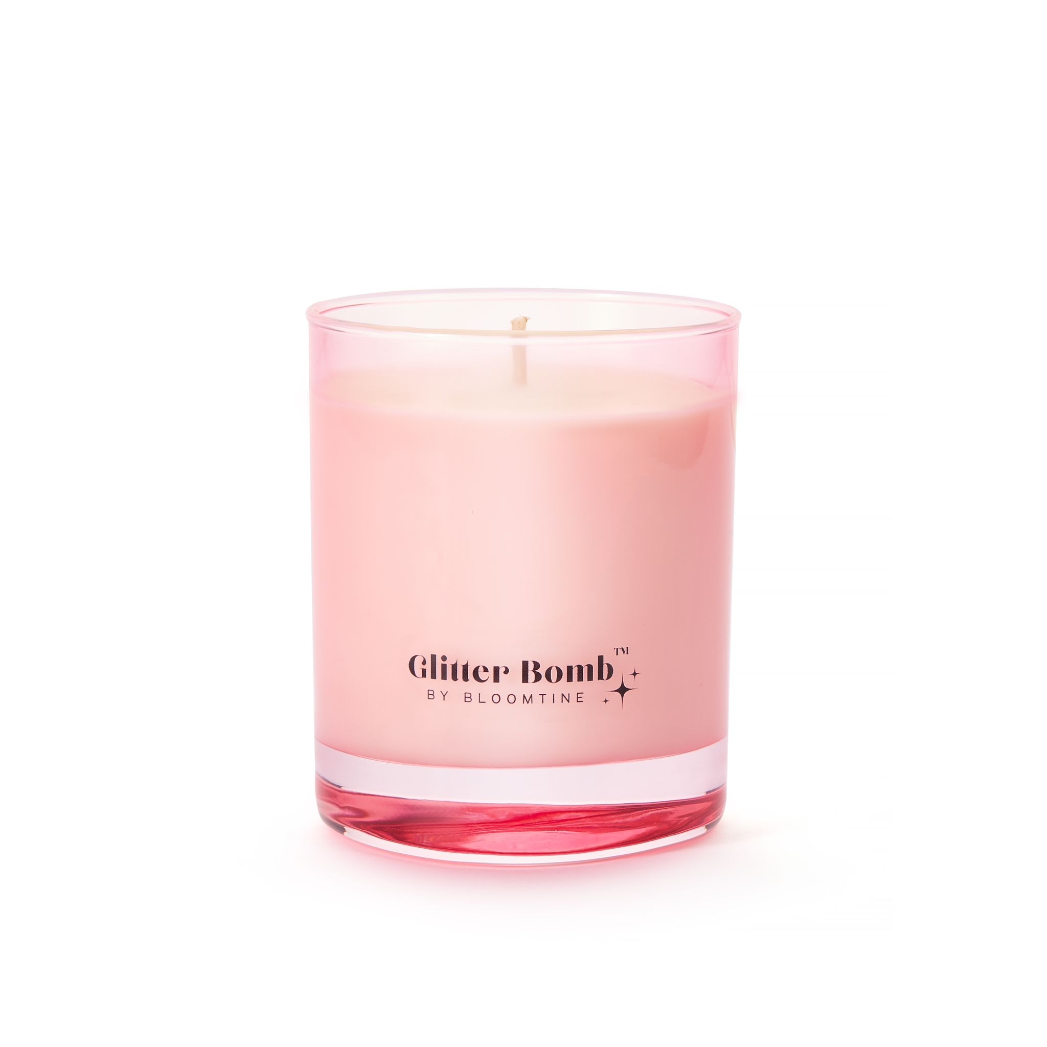 Sparkle-nova | Glitter Bomb™ Gift Candle In Bergamot, Cedar And Rose 230g