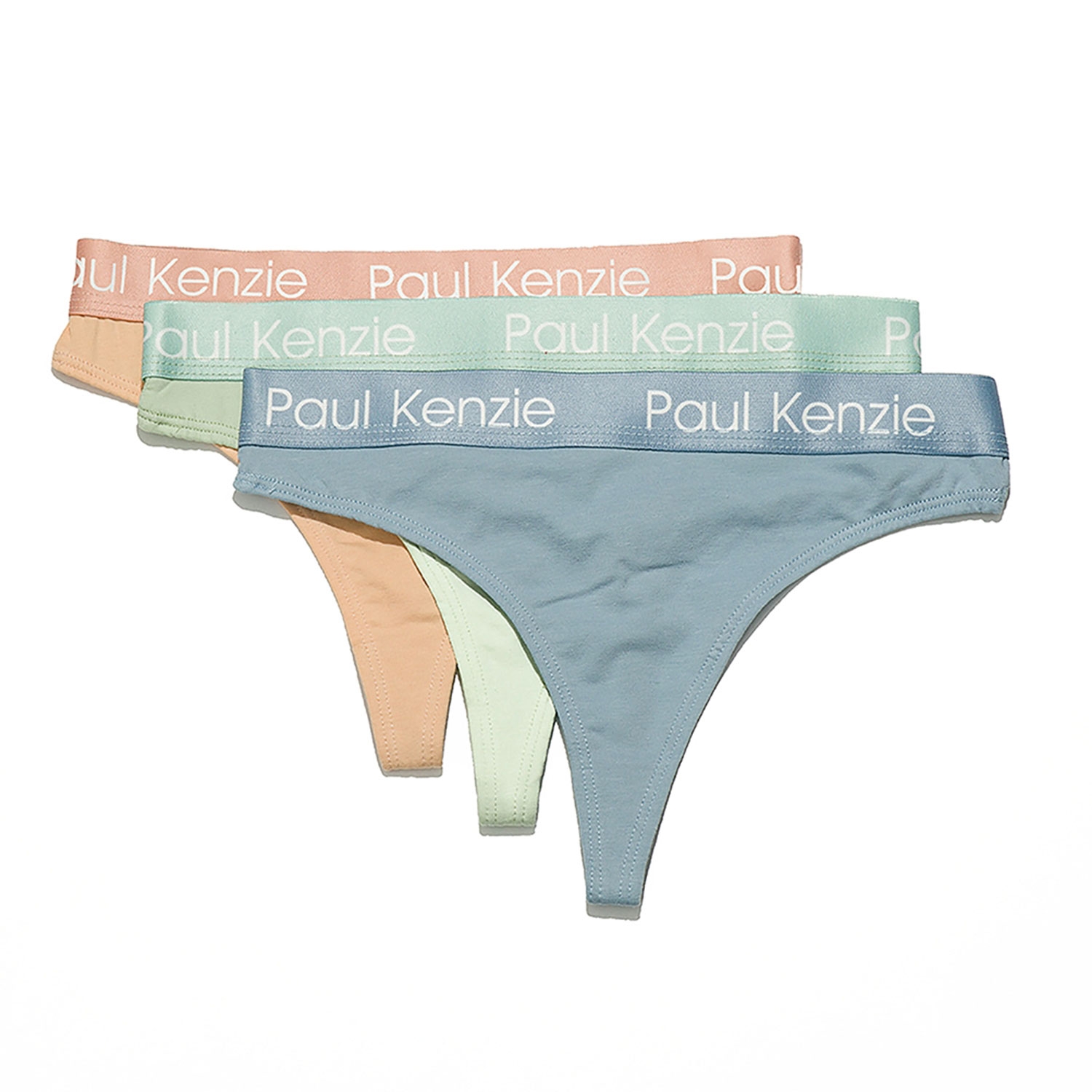 3-piece Women's String Panties - Eco Characters - Soothing