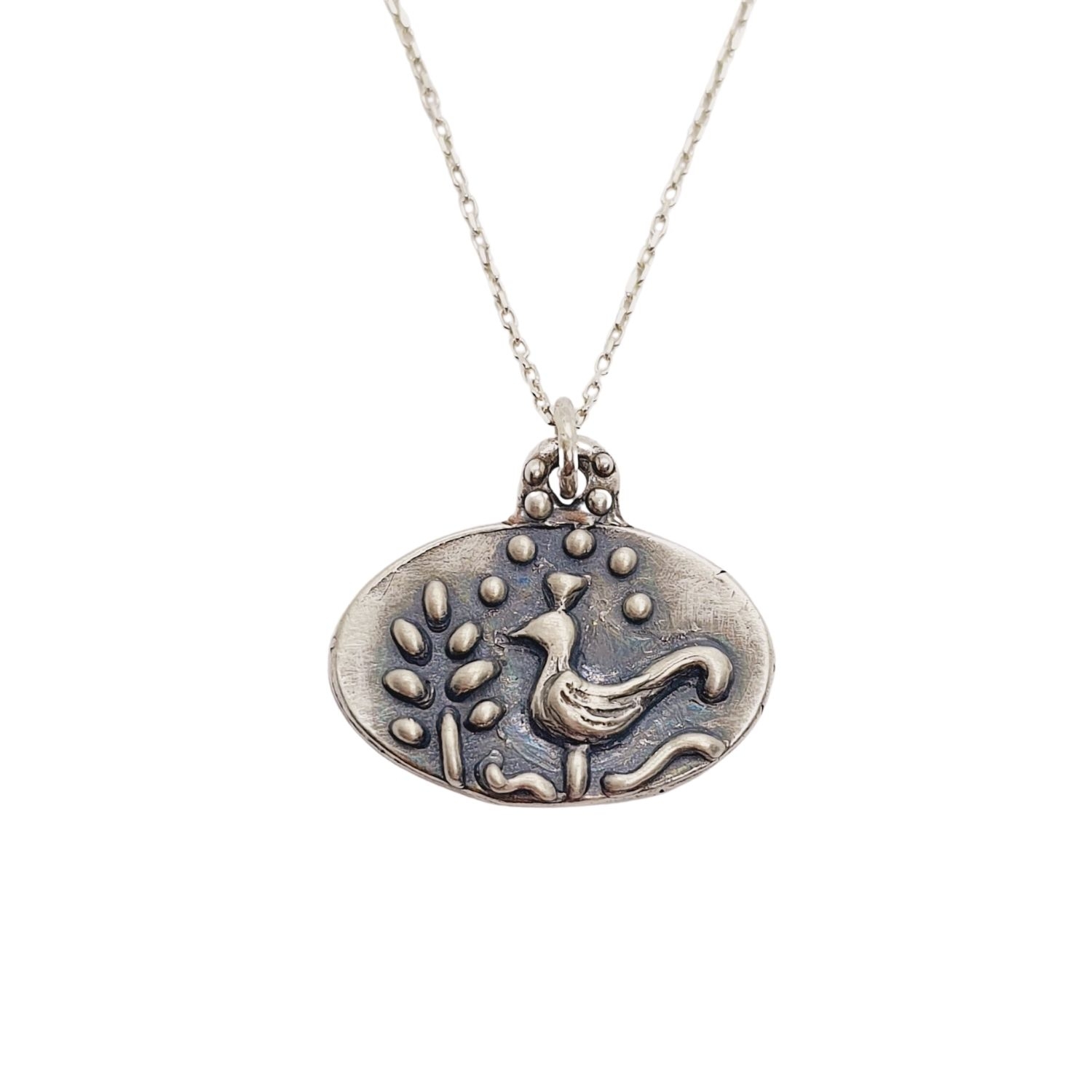 Silver Bird Necklace