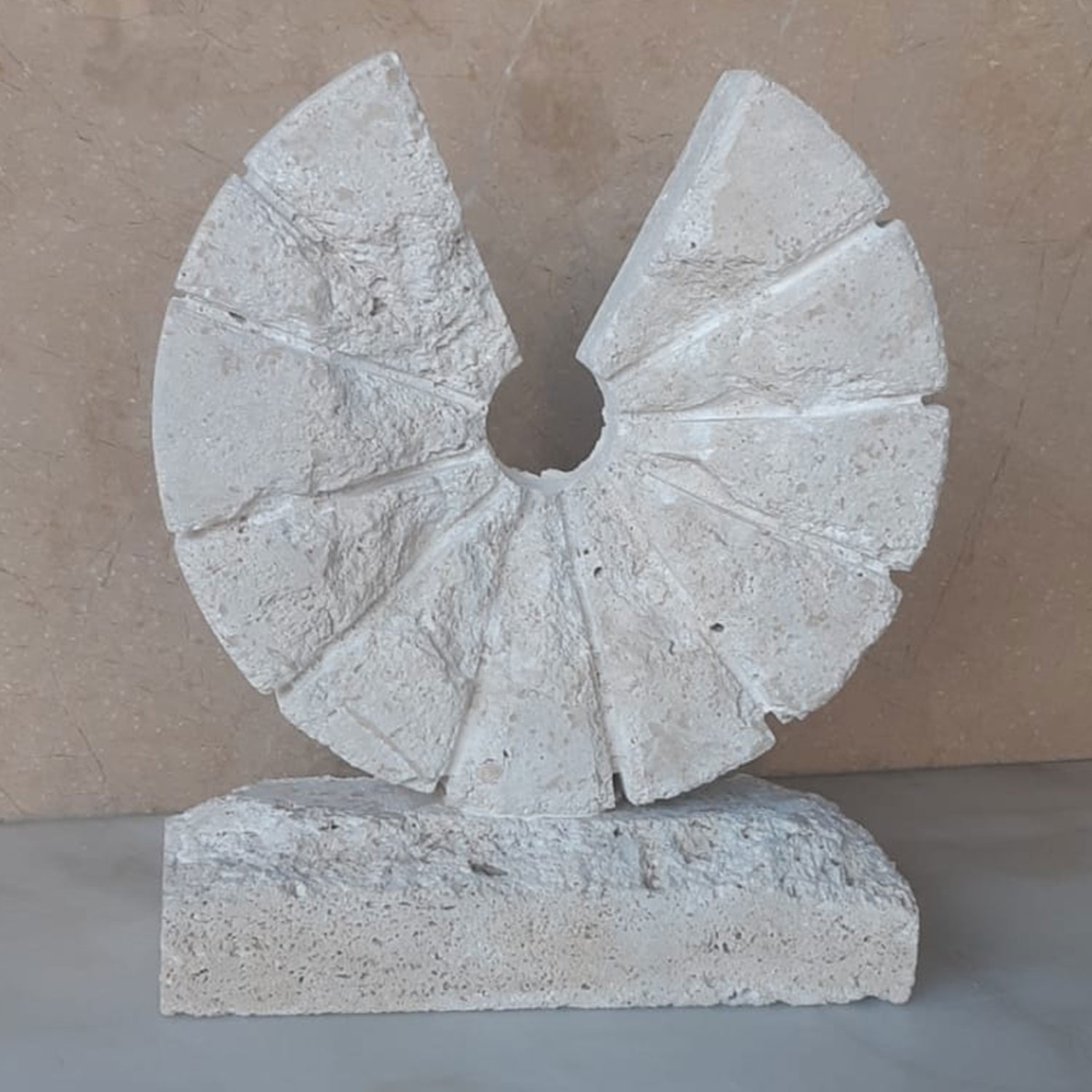 Travertine Decorative Object