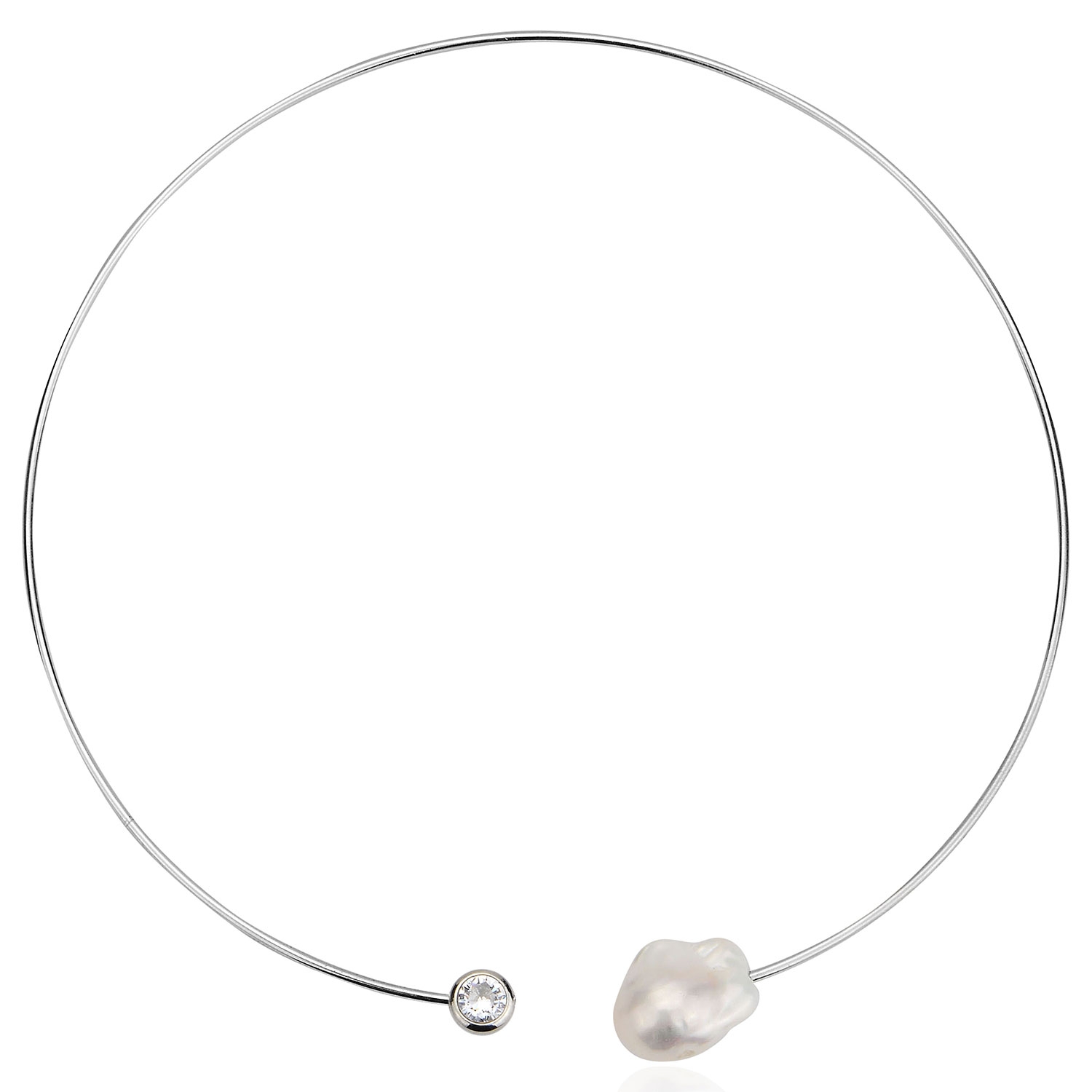 Ella Pearl Choker Necklace