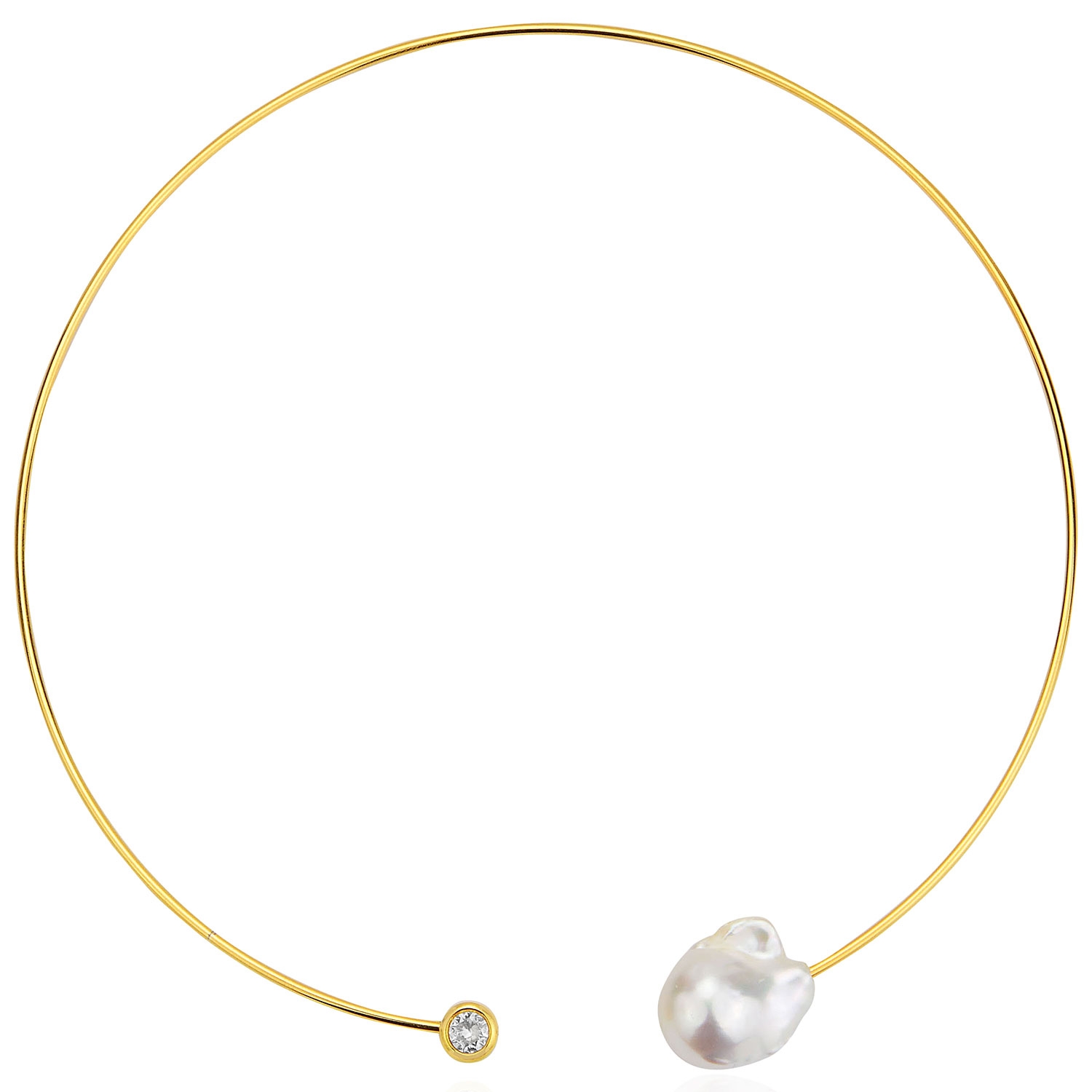 Ella Pearl Choker Necklace