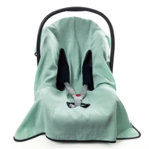 Muslin Baby Car Seat Cover