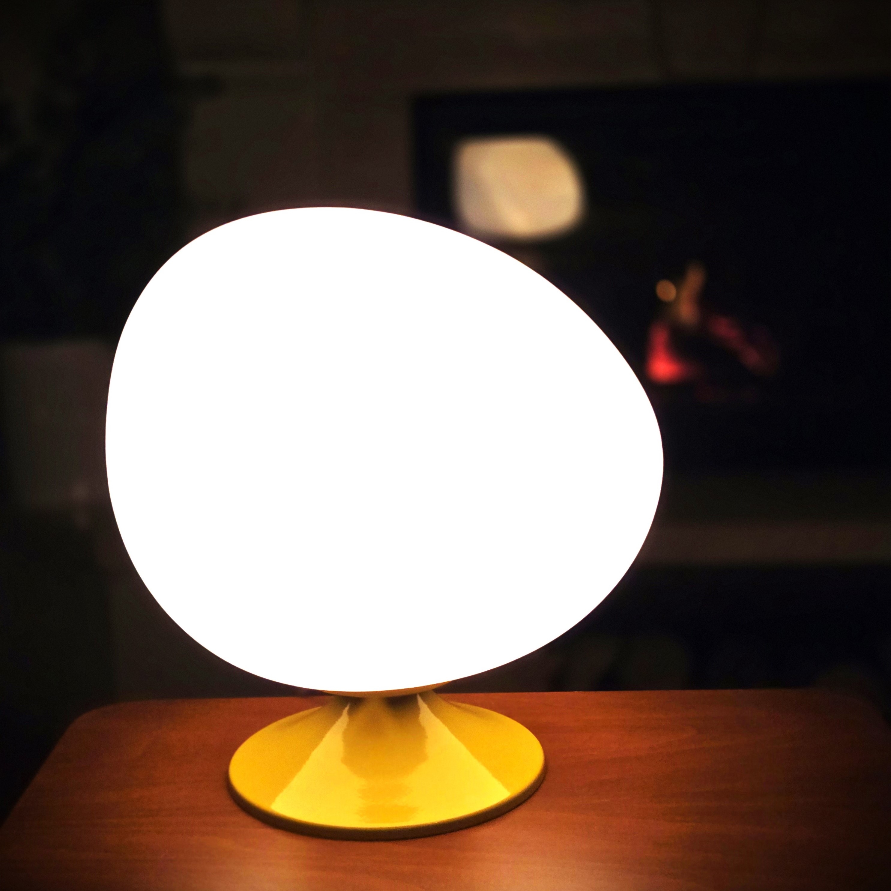 Yellow Egg Desktop Lighting