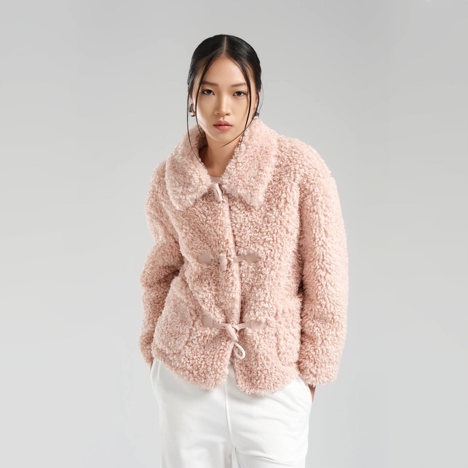 Faux Fur Short Coat - Stylish And Cozy Winter Jacket