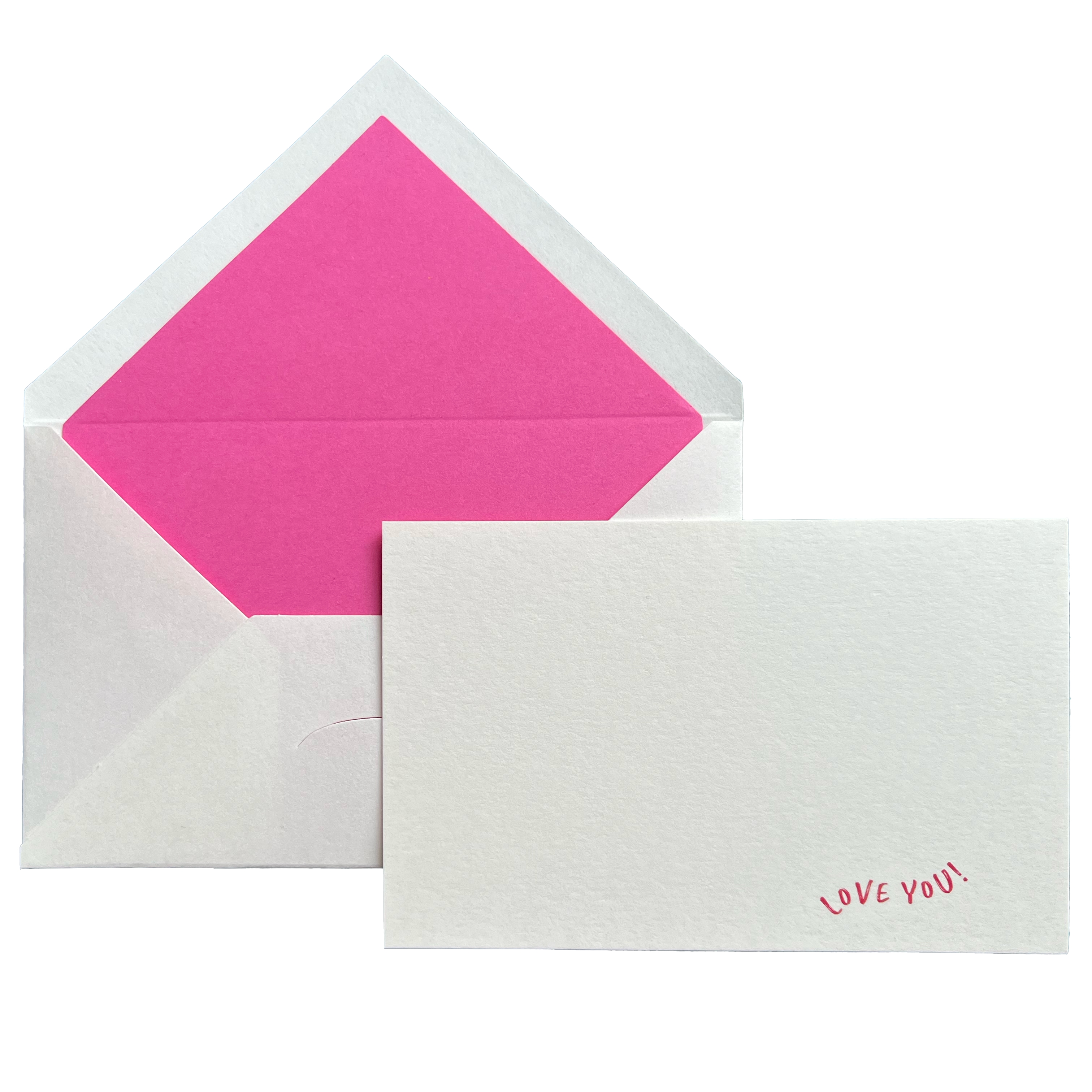 Curvy Love You Greeting Card (box Of 10)