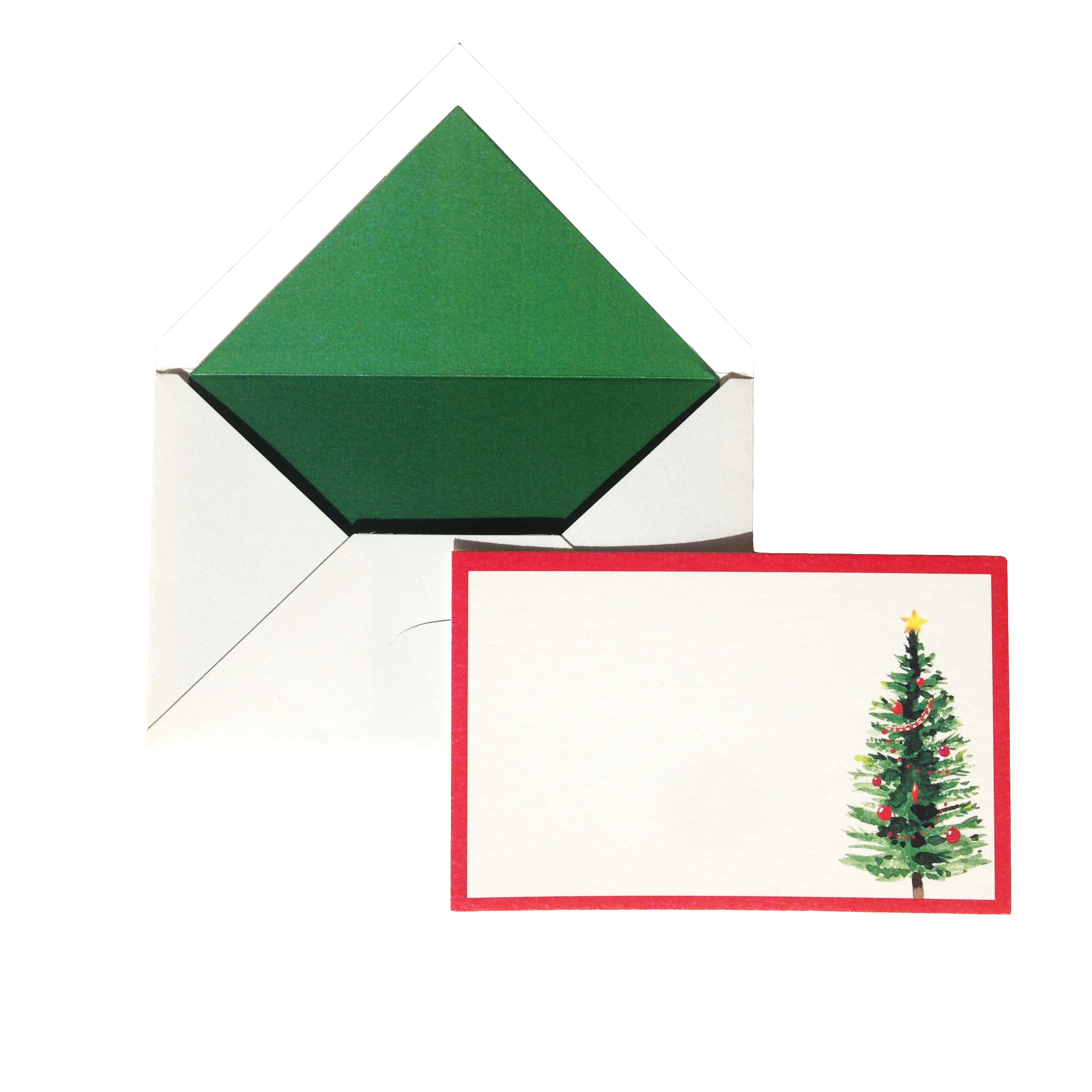 Christmas Tree Greeting Card (box Of 10)