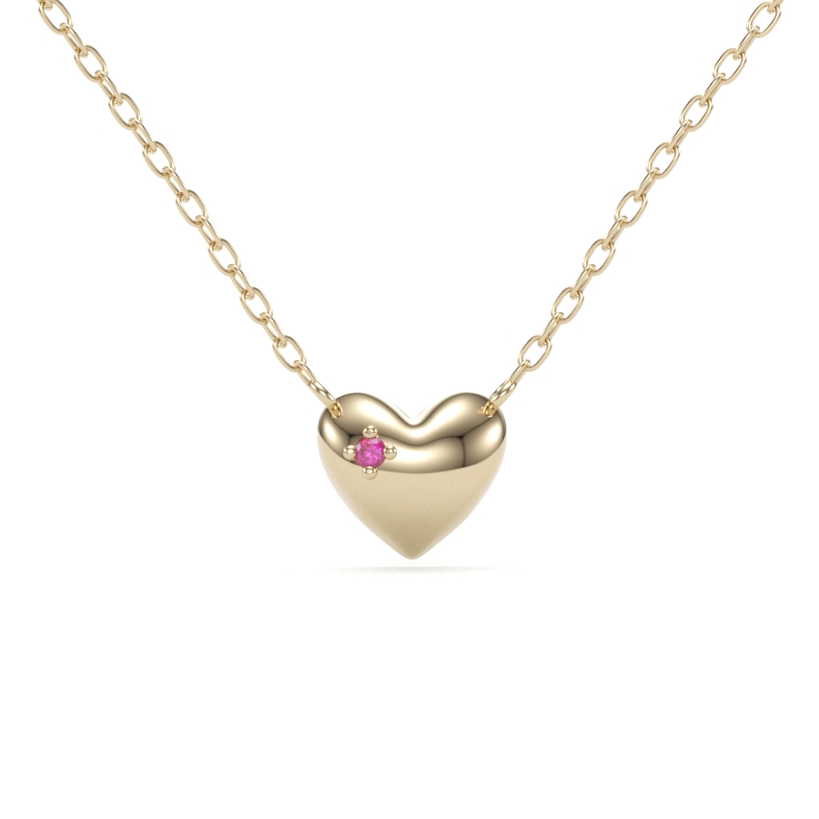 Luminous Heart Necklace