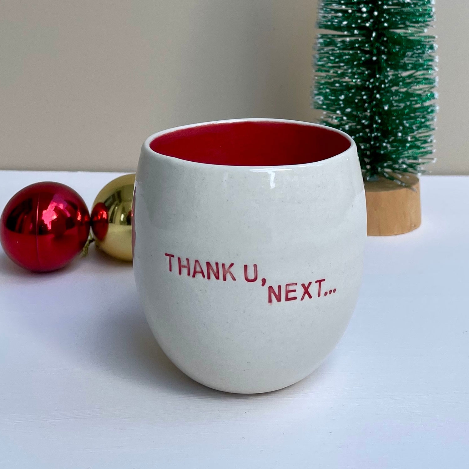 "thank U, Next..." Coffee Cup