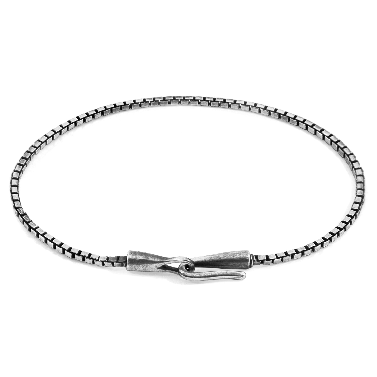 Lateen Silver Skinny Chain Bracelet