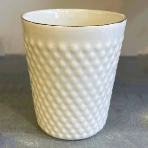 Textured Porcelain Mug