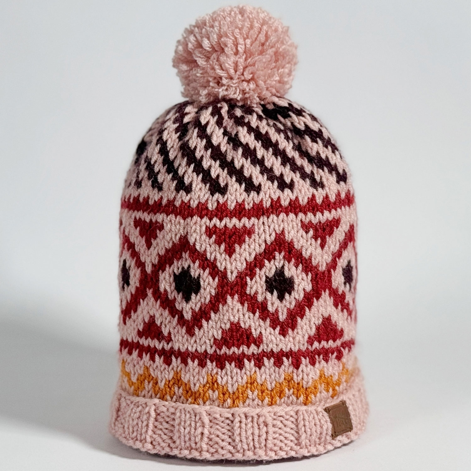 Rug Hand-knit Wool Hat