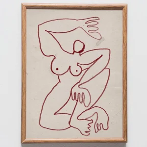 Body2 Soyut Fine Art Dijital Baskı İllüstrasyon