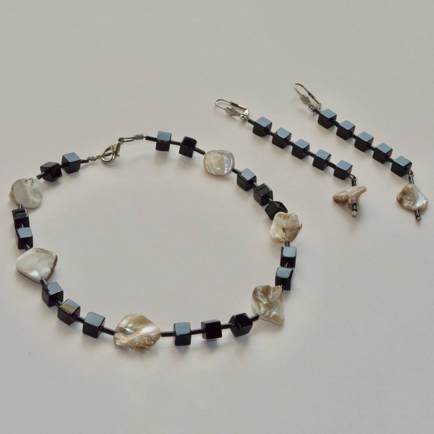 Glass Bead Necklace Set