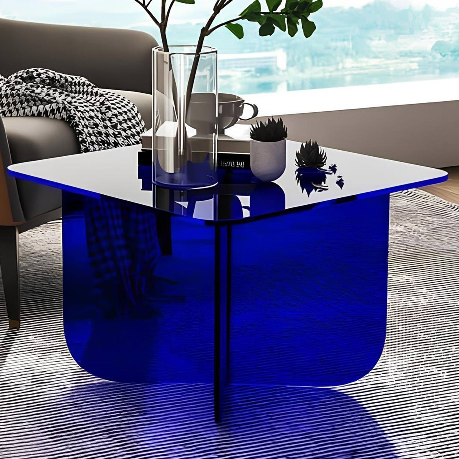 Ocean Acrylic Coffee Table