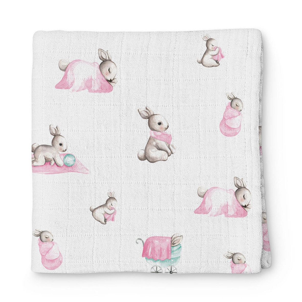 Muslin Baby Blanket - Bebe Lapin