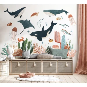 Ocean Animals Wall Decal