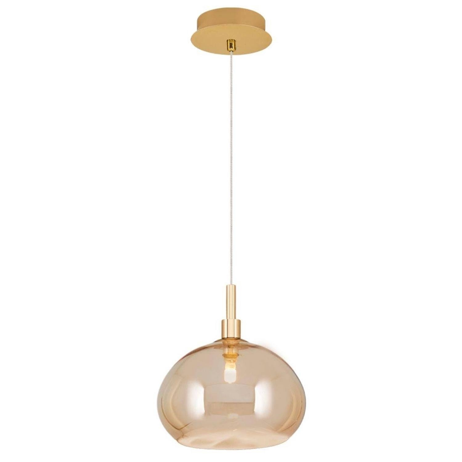 2838-1a-21 Polo Single Pendant Lamp (220mm*h100mm) Transparent