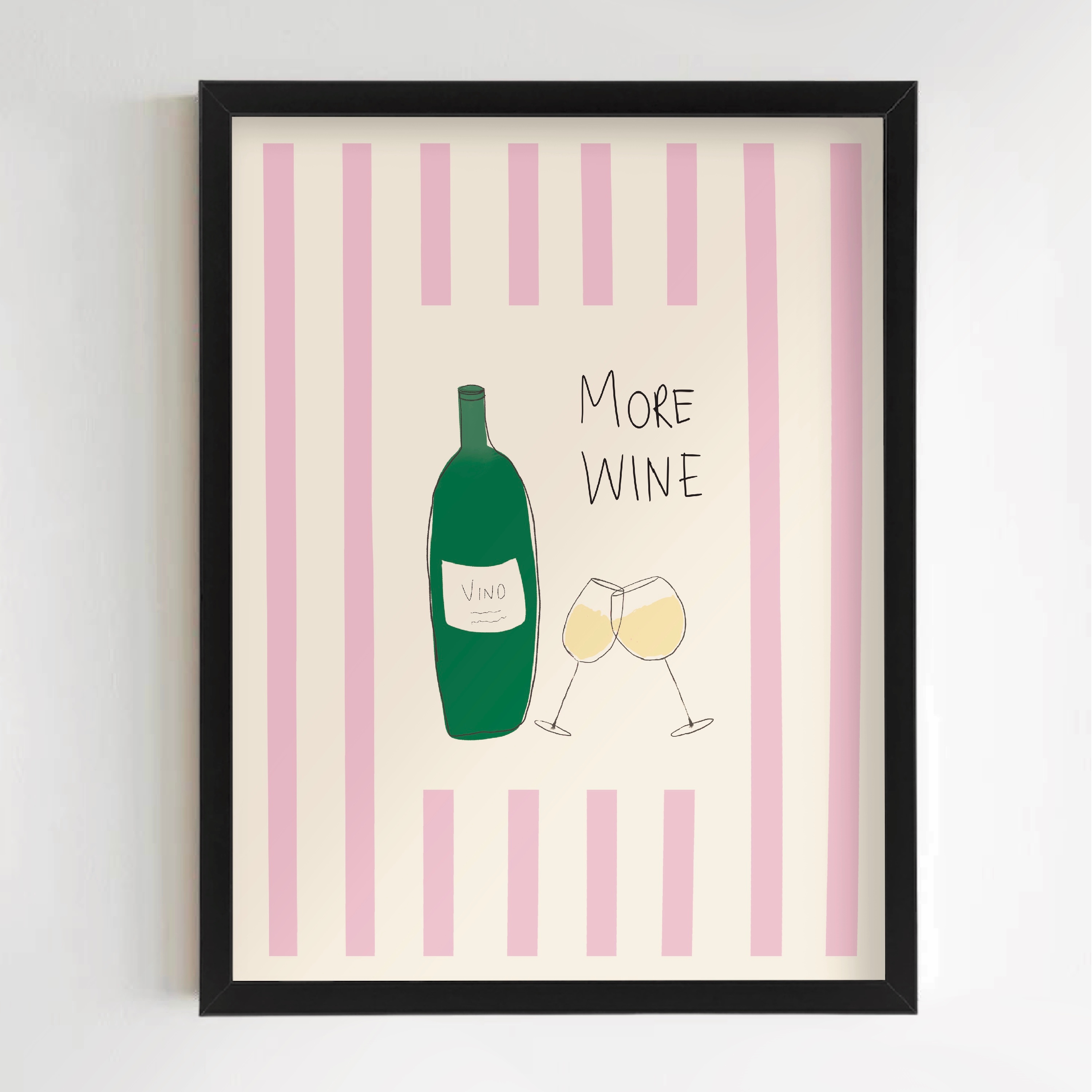 More Wine Print