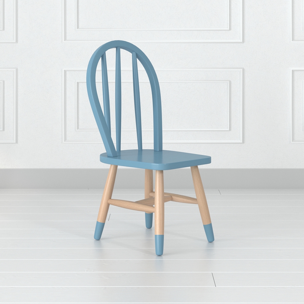 Blue Woody Children's Chair