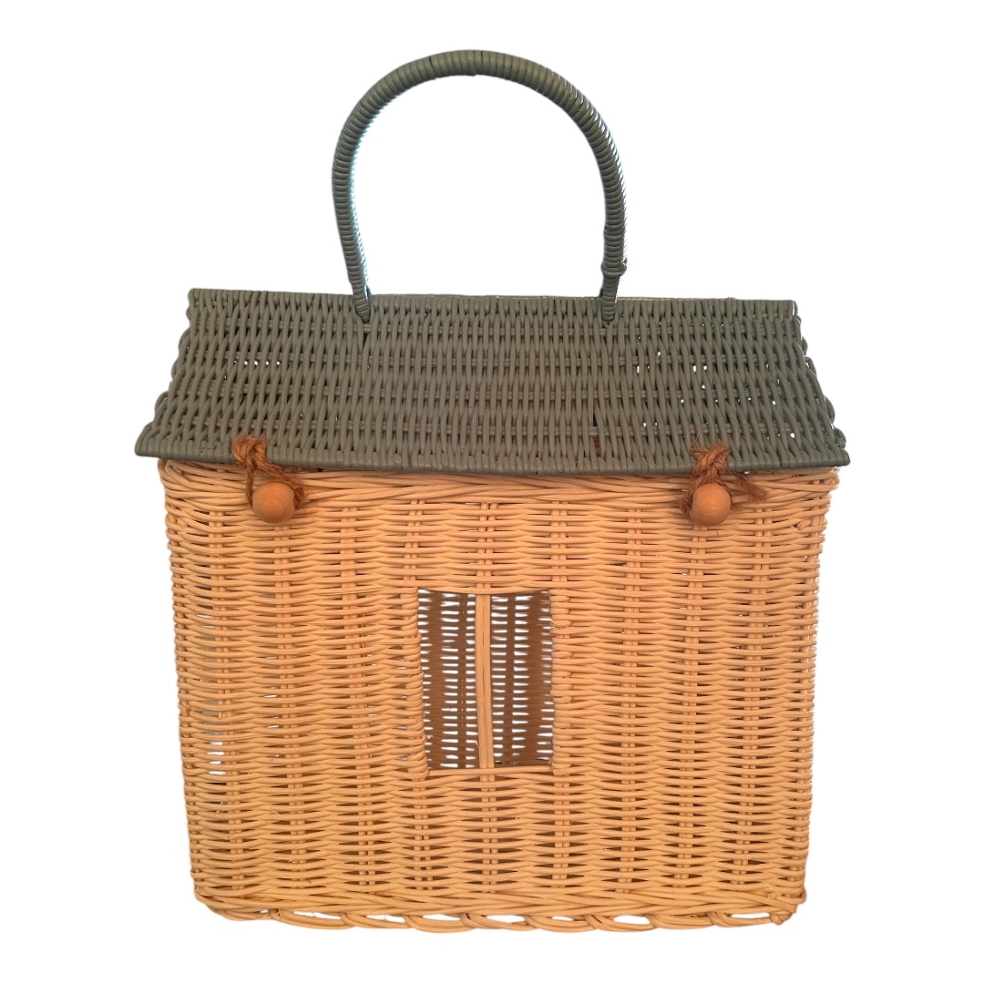 Hause-shaped Basket For Children