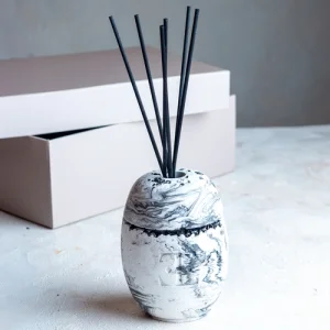 Black Rose Reed Diffuser Set