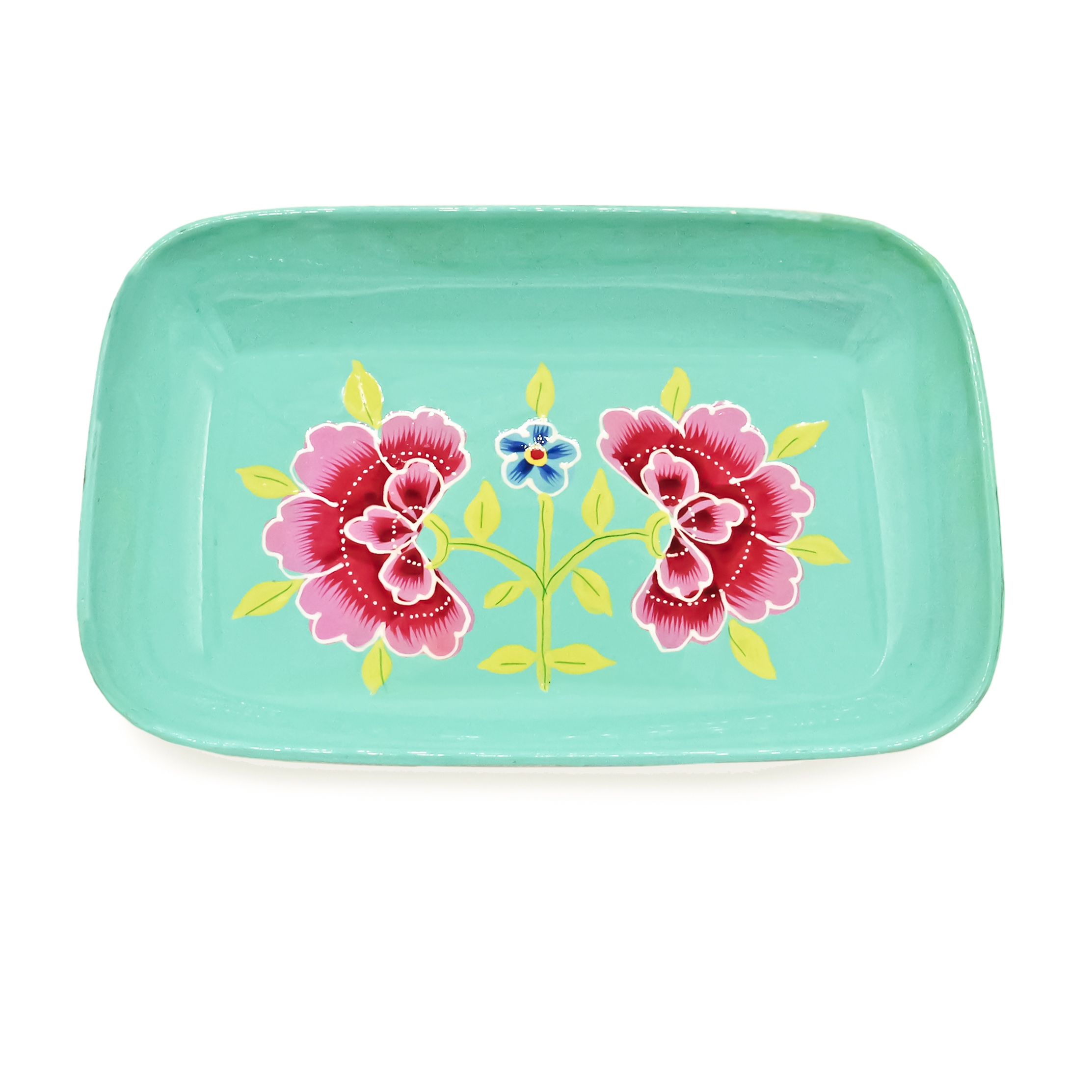 Small Floral Tray