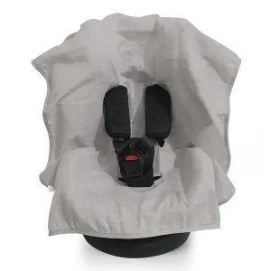 Muslin Stroller & Car Seat Cover - Iconique Lapin