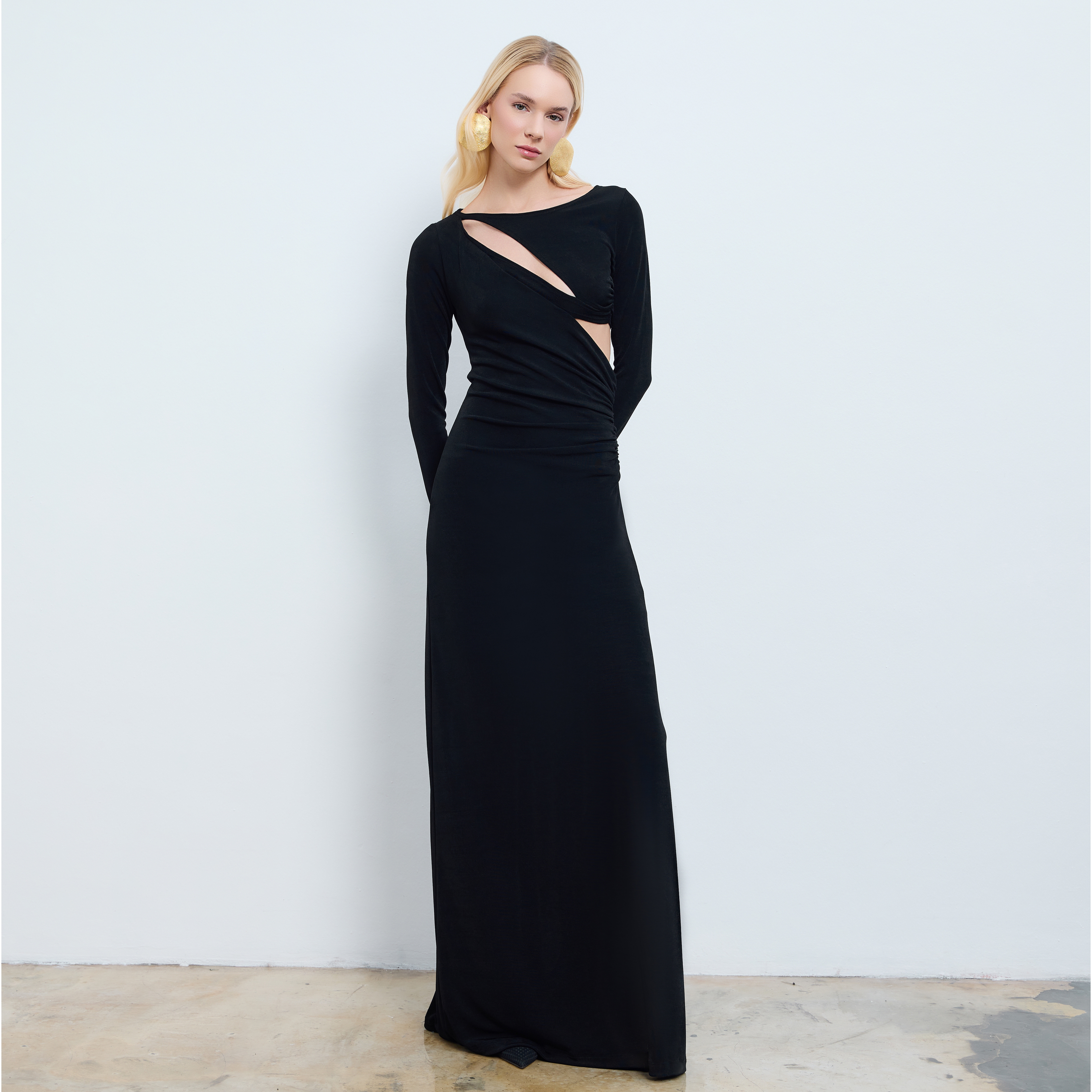 Alva Cut-out Detailed Maxi Dress