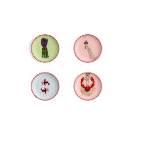 Mehmet Sinan Kuran X Atölye Sır Coctail Plate Set 4 - 3