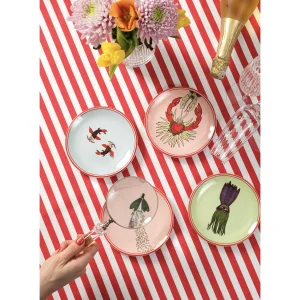 Mehmet Sinan Kuran X Atölye Sır Coctail Plate Set 4 - 2