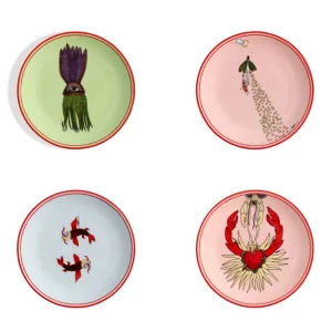 Mehmet Sinan Kuran X Atölye Sır Coctail Plate Set 4 - 1