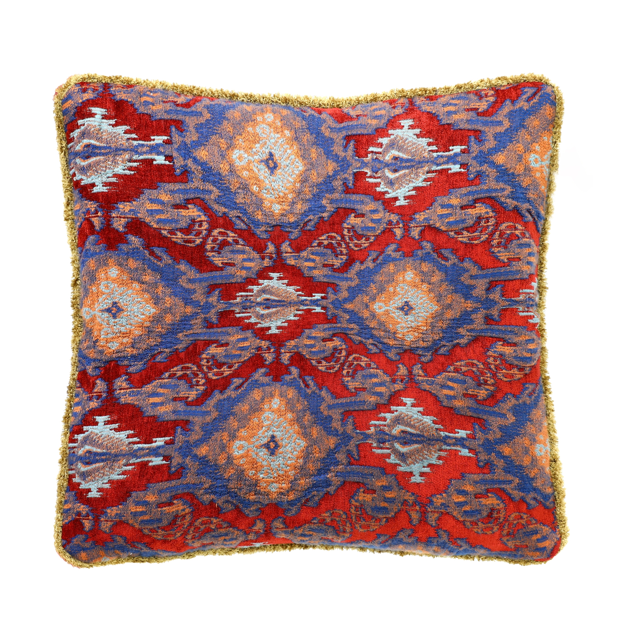 Ornella Red Woven Pillow 50 X 50 Cm