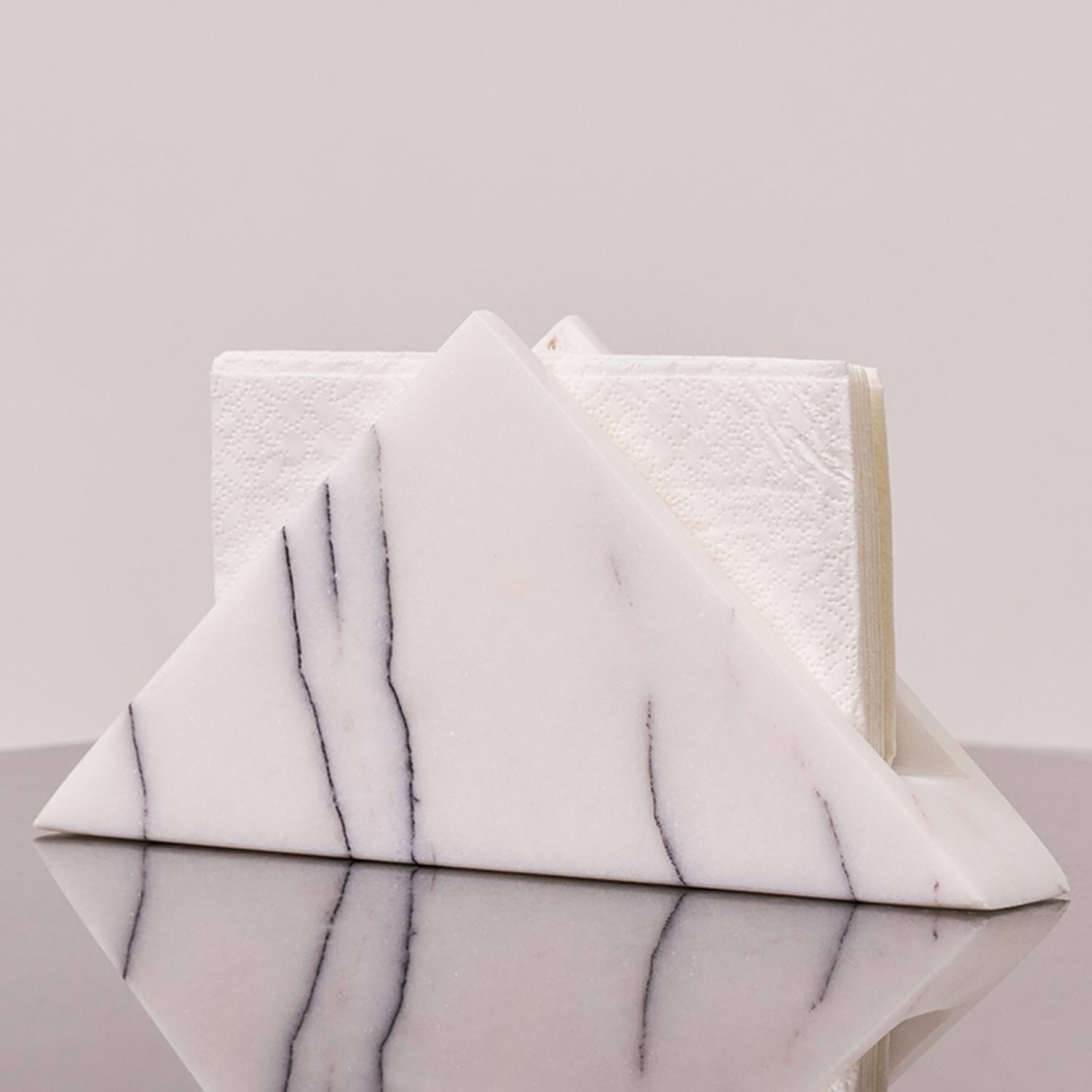 Carta Viola Marble Portable Napkin Holder