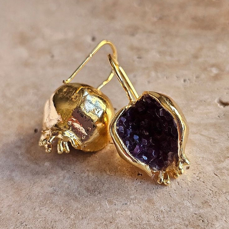 Pomegranate Earring